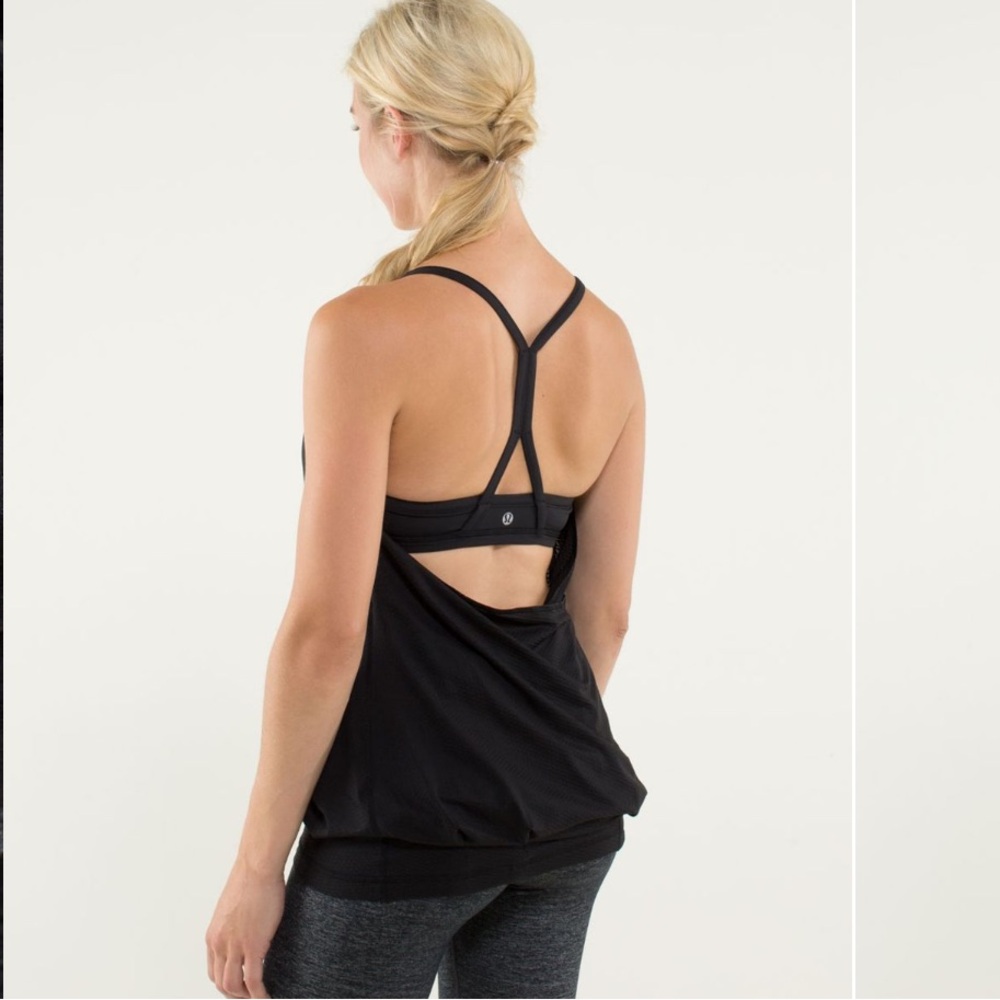 Lululemon C.Y.B. Tank built in bra